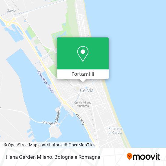 Mappa Haha Garden Milano