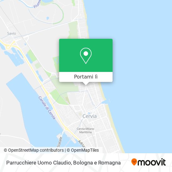 Mappa Parrucchiere Uomo Claudio
