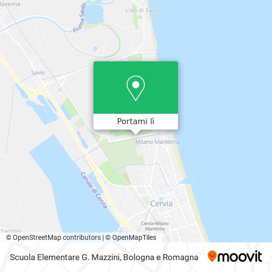 Mappa Scuola Elementare G. Mazzini