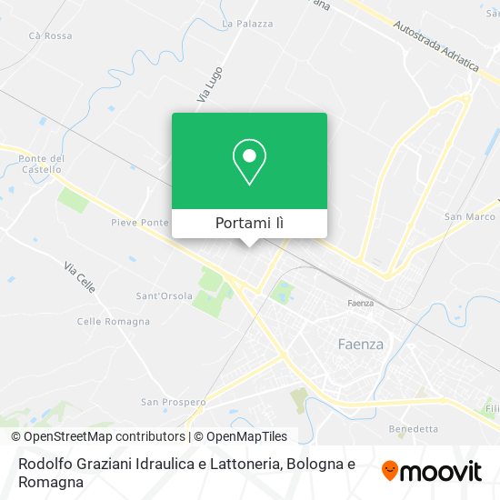 Mappa Rodolfo Graziani Idraulica e Lattoneria