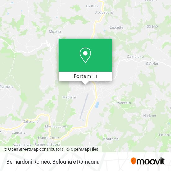 Mappa Bernardoni Romeo