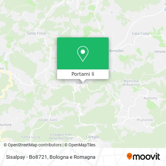 Mappa Sisalpay - Bo8721