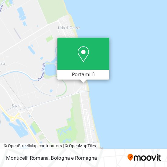 Mappa Monticelli Romana