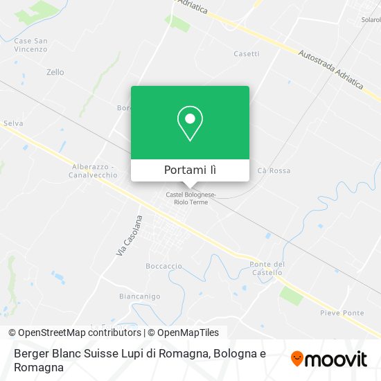 Mappa Berger Blanc Suisse Lupi di Romagna