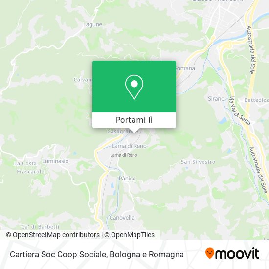 Mappa Cartiera Soc Coop Sociale