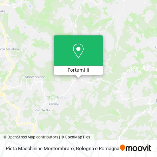 Mappa Pista Macchinine Montombraro