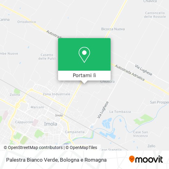 Mappa Palestra Bianco Verde