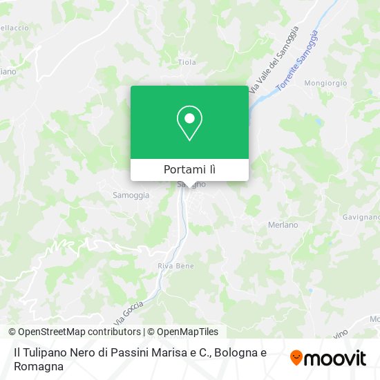 Mappa Il Tulipano Nero di Passini Marisa e C.