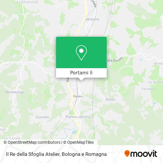 Mappa Il Re della Sfoglia Atelier