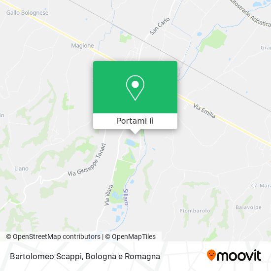 Mappa Bartolomeo Scappi