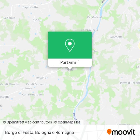 Mappa Borgo di Festà