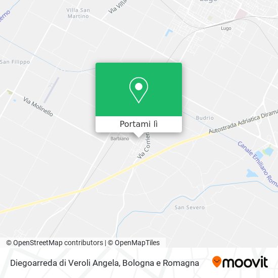 Mappa Diegoarreda di Veroli Angela