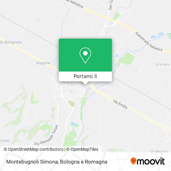 Mappa Montebugnoli Simona