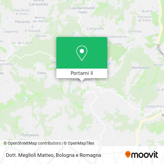 Mappa Dott. Meglioli Matteo
