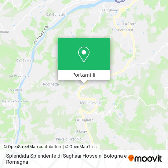 Mappa Splendida Splendente di Saghaai Hossein