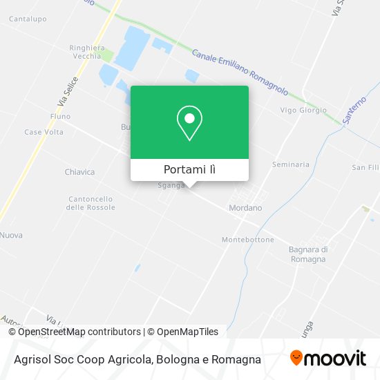 Mappa Agrisol Soc Coop Agricola
