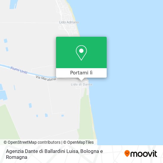Mappa Agenzia Dante di Ballardini Luisa