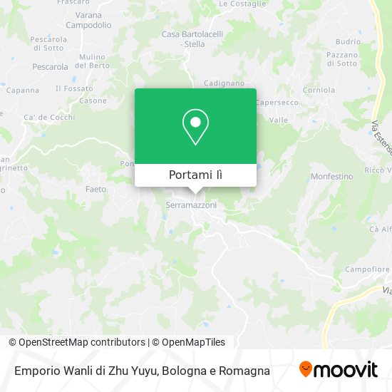 Mappa Emporio Wanli di Zhu Yuyu