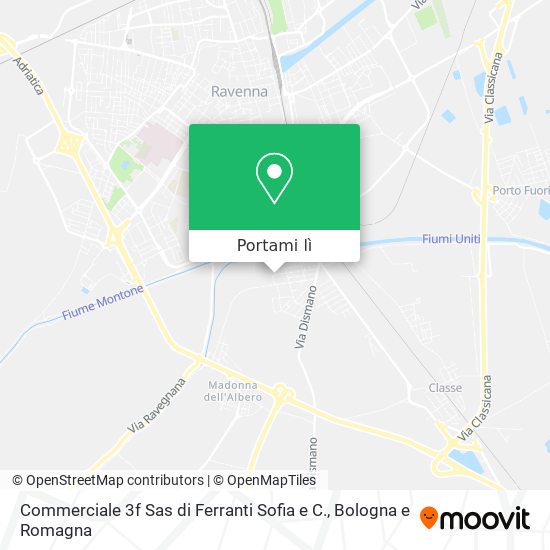 Mappa Commerciale 3f Sas di Ferranti Sofia e C.