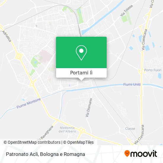 Mappa Patronato Acli