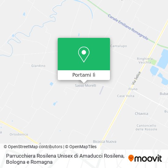 Mappa Parrucchiera Rosilena Unisex di Amaducci Rosilena