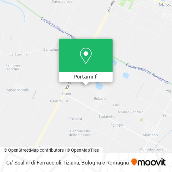 Mappa Ca' Scalini di Ferraccioli Tiziana