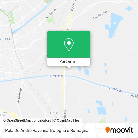 Mappa Pala De Andrè Ravenna