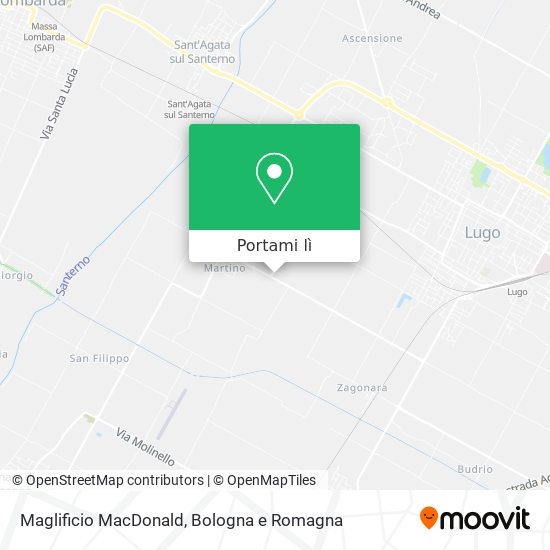 Mappa Maglificio MacDonald