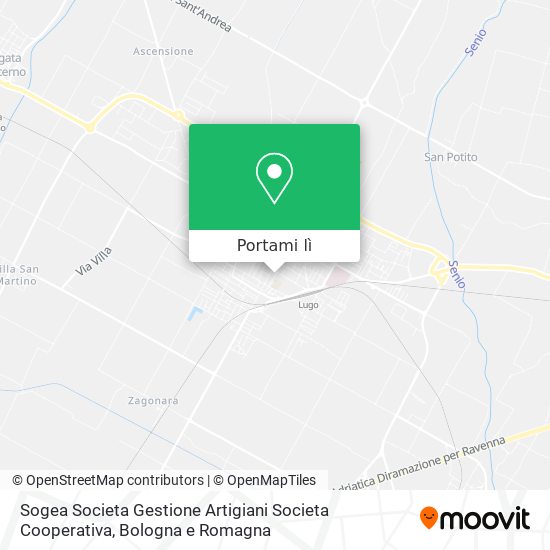 Mappa Sogea Societa Gestione Artigiani Societa Cooperativa
