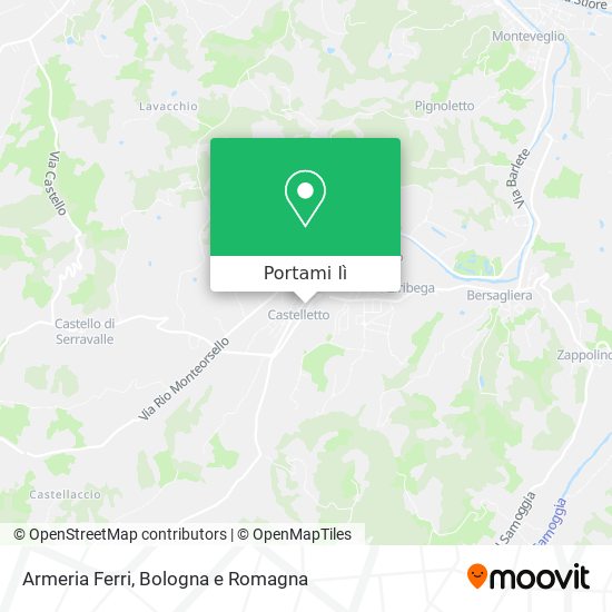 Mappa Armeria Ferri
