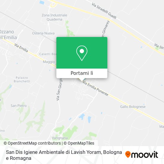 Mappa San Dis Igiene Ambientale di Lavish Yoram