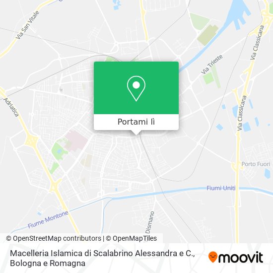 Mappa Macelleria Islamica di Scalabrino Alessandra e C.