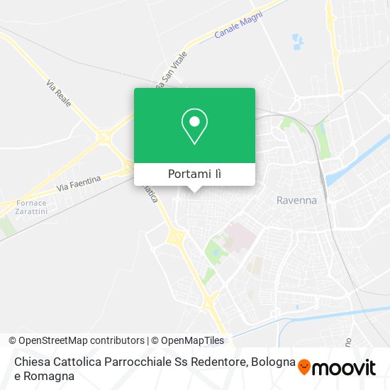 Mappa Chiesa Cattolica Parrocchiale Ss Redentore