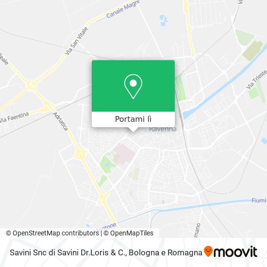 Mappa Savini Snc di Savini Dr.Loris & C.