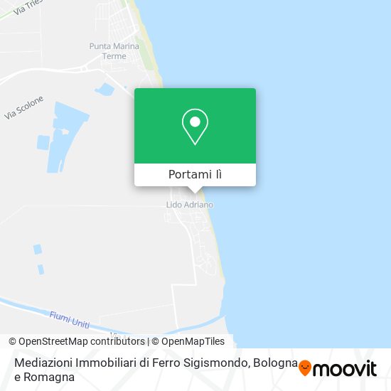 Mappa Mediazioni Immobiliari di Ferro Sigismondo