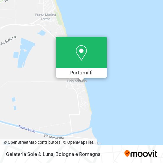 Mappa Gelateria Sole & Luna