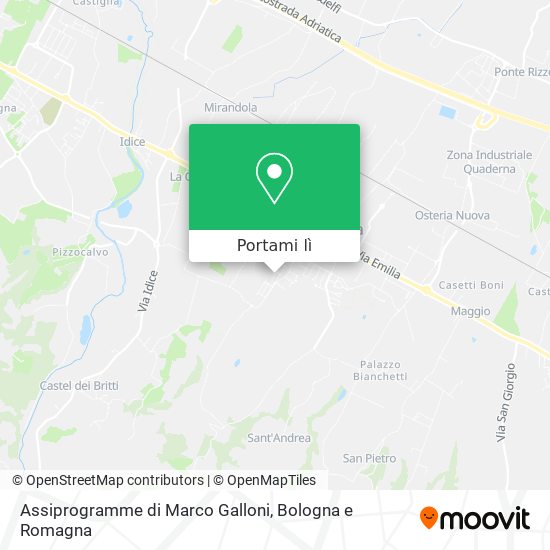 Mappa Assiprogramme di Marco Galloni