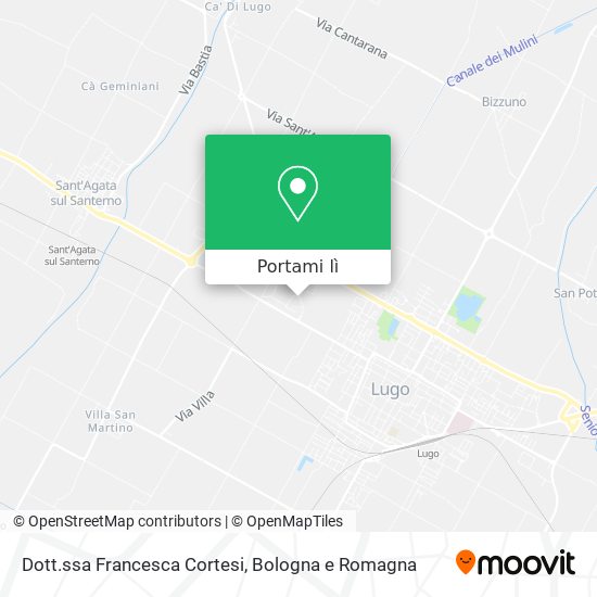 Mappa Dott.ssa Francesca Cortesi