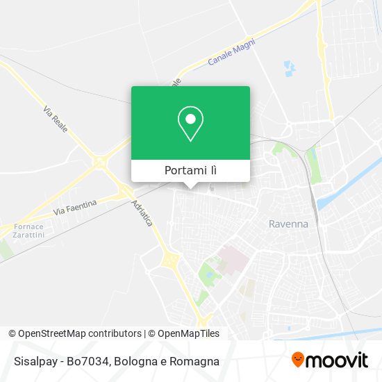 Mappa Sisalpay - Bo7034