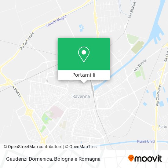 Mappa Gaudenzi Domenica