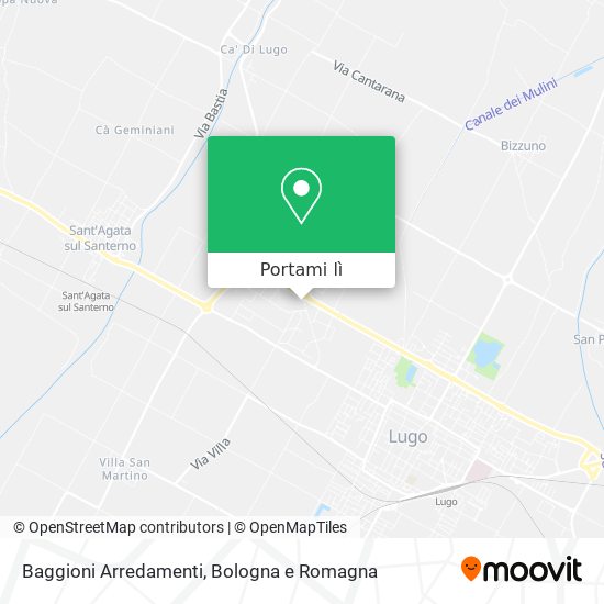 Mappa Baggioni Arredamenti