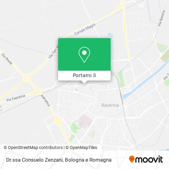 Mappa Dr.ssa Consuelo Zenzani