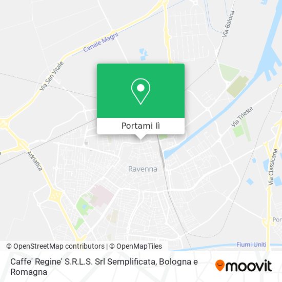 Mappa Caffe' Regine' S.R.L.S. Srl Semplificata