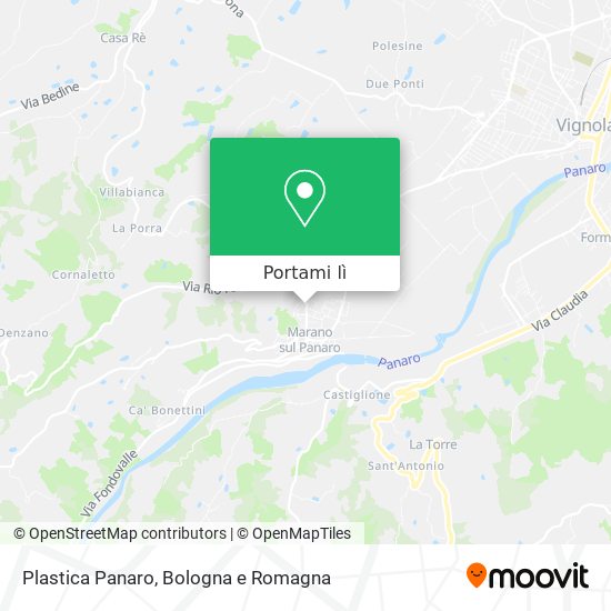 Mappa Plastica Panaro