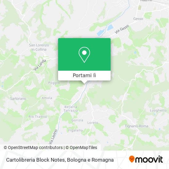 Mappa Cartolibreria Block Notes