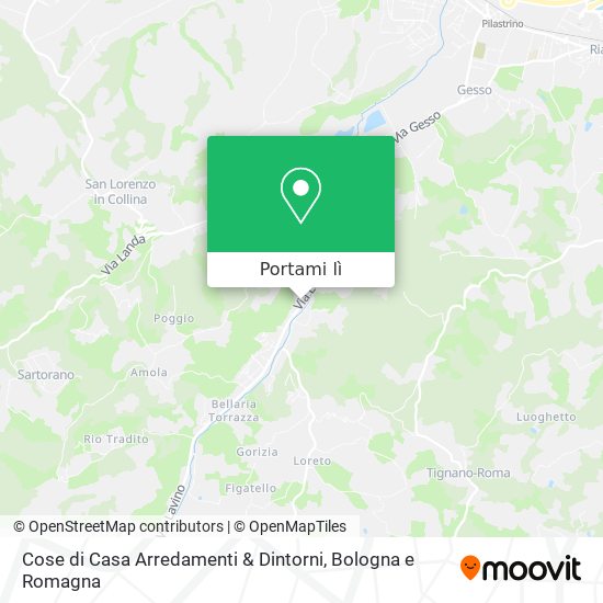 Mappa Cose di Casa Arredamenti & Dintorni