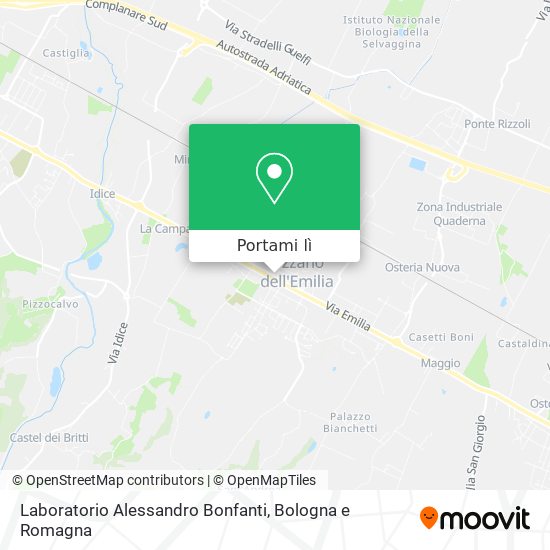 Mappa Laboratorio Alessandro Bonfanti