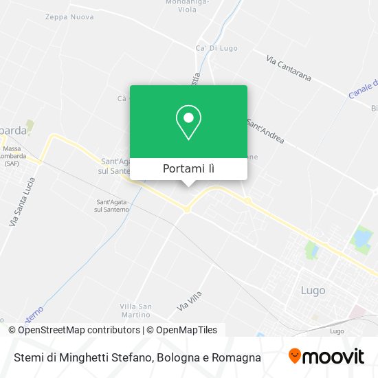 Mappa Stemi di Minghetti Stefano