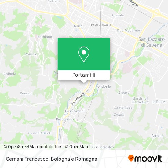 Mappa Sernani Francesco
