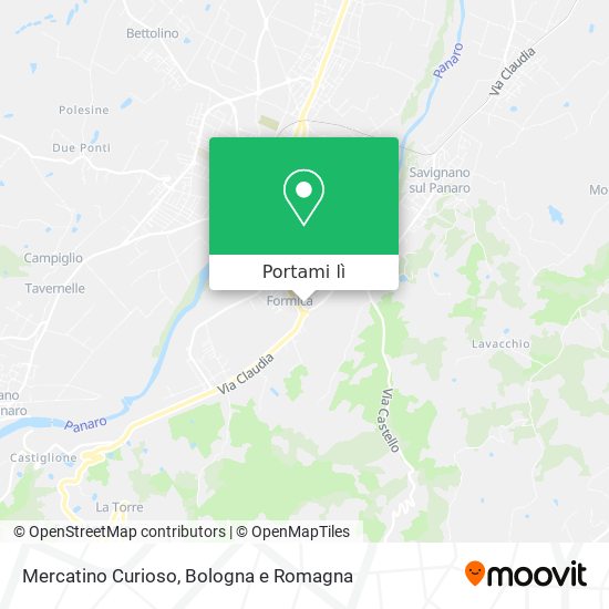 Mappa Mercatino Curioso